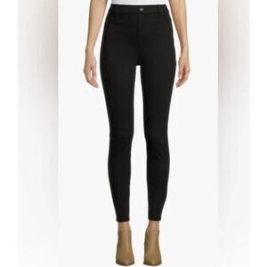 Time and Tru XXL Size 20 Capri Pull On Slim Fit High Rise Jeggings Black